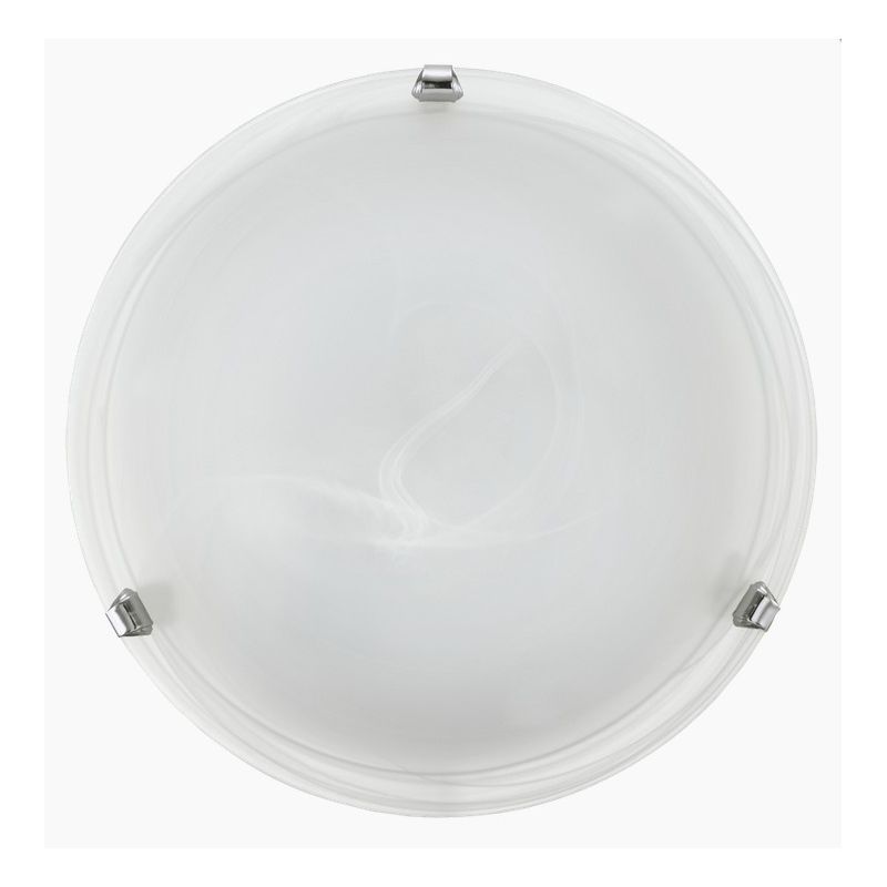 SALOME PLAFONIERA IN VETRO MARMORIZZATO DIAMETRO 40 CM DI EGLO ECONOMICA EGLO - Cristalensi Shop Online