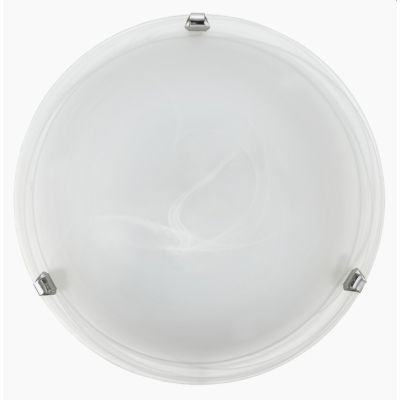 SALOME PLAFONIERA IN VETRO MARMORIZZATO DIAMETRO 40 CM DI EGLO ECONOMICA EGLO - Cristalensi Shop Online