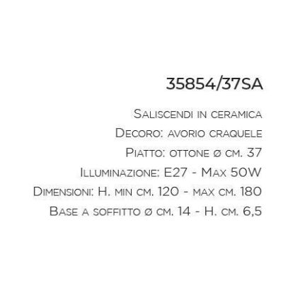 SALISCENDI IN OTTONE INVECCHIATO E TERRACOTTA STILE RUSTICO PRODOTTO IN ITALIA IMAS - Cristalensi Shop Online