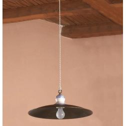 SOSPENSIONE IN OTTONE INVECCHIATO STILE RUSTICO PRODOTTO IN ITALIA DALLA IMAS IMAS - Cristalensi Shop Online