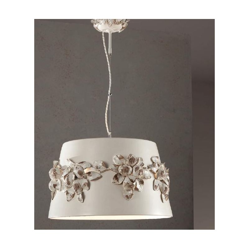 SOSPENSIONE CLASSICA IN CERAMICA CON DECORI IN RILIEVO MADE IN ITALY DELLA IMAS IMAS - Cristalensi Shop Online