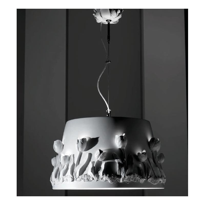 SOSPENSIONE CLASSICA IN CERAMICA CON DECORI A RILIEVO PRODOTTO IN ITALIA DALLA IMAS IMAS - Cristalensi Shop Online