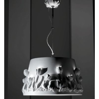 SOSPENSIONE CLASSICA IN CERAMICA CON DECORI A RILIEVO PRODOTTO IN ITALIA DALLA IMAS IMAS - Cristalensi Shop Online