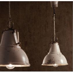 SOSPENSIONE SINGOLA STILE VINTAGE IN CERAMICA MADE IN ITALY DELLA IMAS IMAS - Cristalensi Shop Online