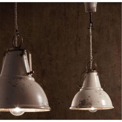 SOSPENSIONE SINGOLA STILE VINTAGE IN CERAMICA MADE IN ITALY DELLA IMAS IMAS - Cristalensi Shop Online