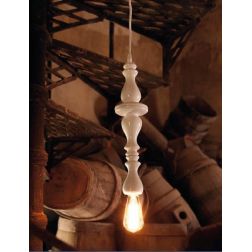 PICCOLA SOSPENSIONE A CANDELABRO VINTAGE IN CERAMICA MADE IN ITALY DELLA IMAS IMAS - Cristalensi Shop Online