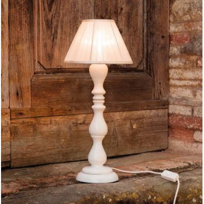 LAMPADA DA TAVOLO CLASSICA IN CERAMICA LUCIDA CON PARALUME MADE IN ITALY DELLA IMAS IMAS - Cristalensi Shop Online