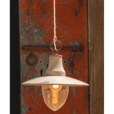SOSPENSIONE SINGOLA IN CERAMICA STILE VINTAGE MADE IN ITALY DELLA IMAS IMAS - Cristalensi Shop Online