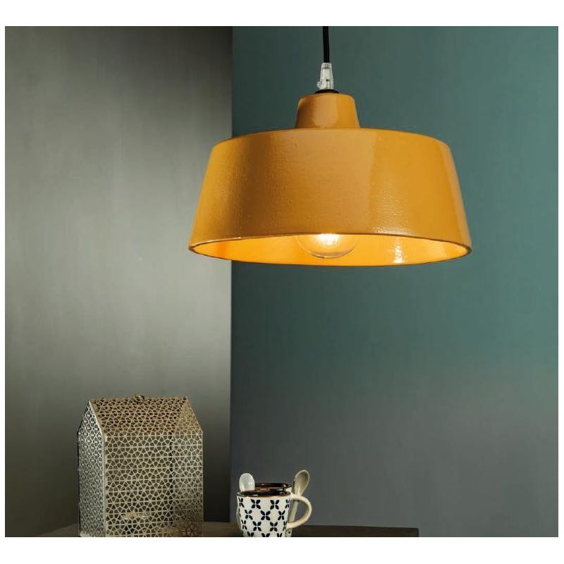 LAMPADARIO A SOSPENSIONE VINTAGE IN TERRACOTTA PRODOTTA IN ITALIA DALLA IMAS IMAS - Cristalensi Shop Online