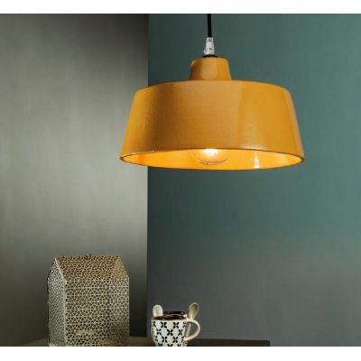LAMPADARIO A SOSPENSIONE VINTAGE IN TERRACOTTA PRODOTTA IN ITALIA DALLA IMAS IMAS - Cristalensi Shop Online