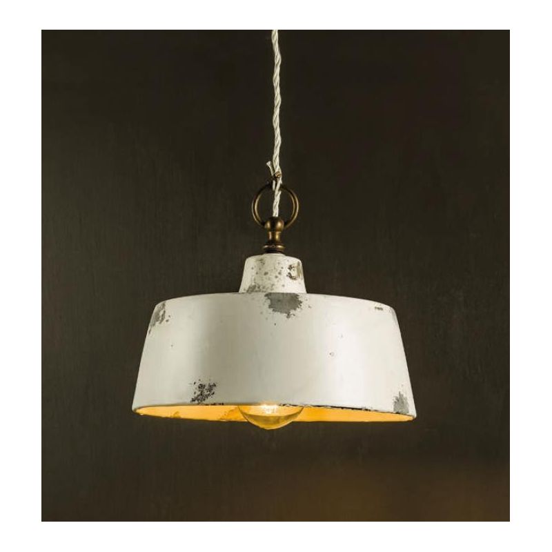 SOSPENSIONE SINGOLA VINTAGE IN TERRACOTTA MADE IN ITALY DELLA IMAS IMAS - Cristalensi Shop Online