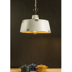 SOSPENSIONE SINGOLA VINTAGE IN TERRACOTTA MADE IN ITALY DELLA IMAS IMAS - Cristalensi Shop Online 2