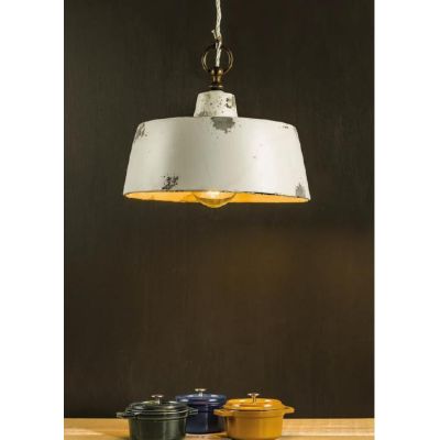 SOSPENSIONE SINGOLA VINTAGE IN TERRACOTTA MADE IN ITALY DELLA IMAS IMAS - Cristalensi Shop Online