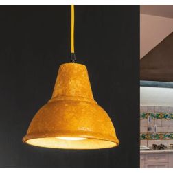 SOSPENSIONE SINGOLA IN TERRACOTTA STILE VINTAGE MADE IN ITALY DELLA IMAS IMAS - Cristalensi Shop Online