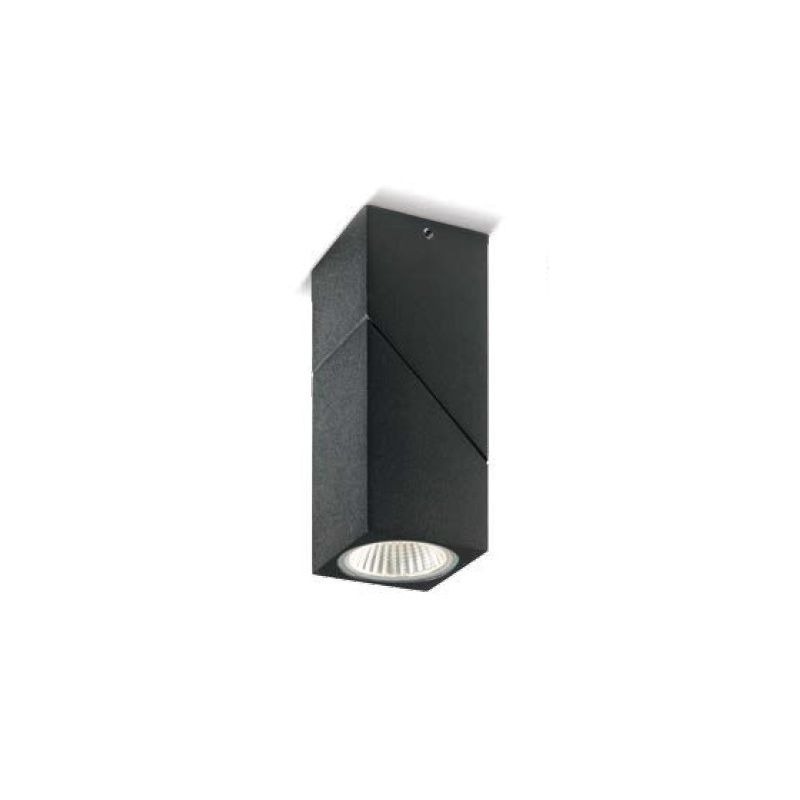 DIPPY LED 7W LAMPADA DA SOFFITTO O PARETE NERA Pan International - Cristalensi Shop Online