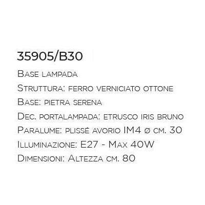 LAMPADA DA TAVOLO IN STILE RUSTICO IN FERRO FORGIATO A MANO CON PARALUME MADE IN ITALY DELLA IMAS IMAS - Cristalensi Shop Online