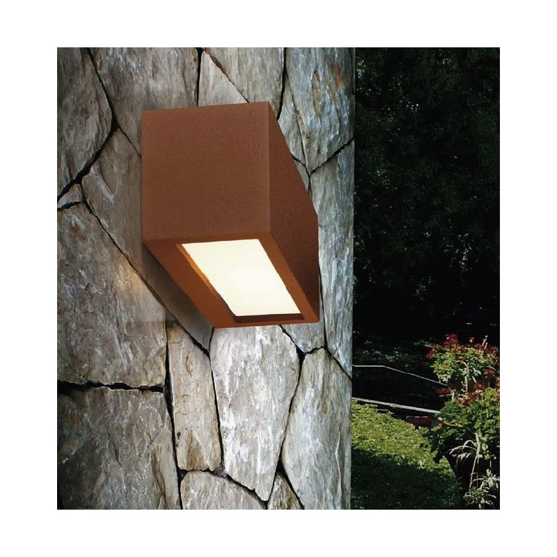 CONNECTION 2 LED 18W 3000K PARETE APPLIQUE/PLAFONIERA IN 2 COLORI LUCE SOPRA SOTTO IP54 Pan International - Cristalensi Shop Onl