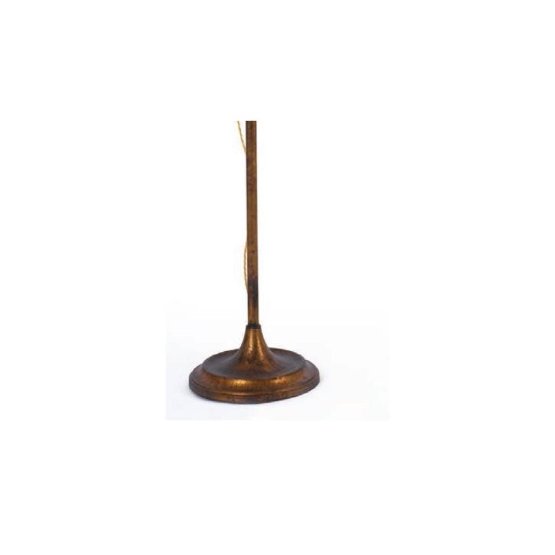 PIANTANA IN OTTONE INVECCHIATO CON ASTA TELESCOPICA MADE IN ITALY DELLA IMAS IMAS - Cristalensi Shop Online