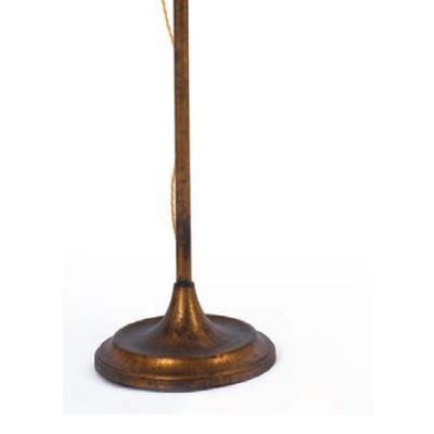PIANTANA IN OTTONE INVECCHIATO CON ASTA TELESCOPICA MADE IN ITALY DELLA IMAS IMAS - Cristalensi Shop Online