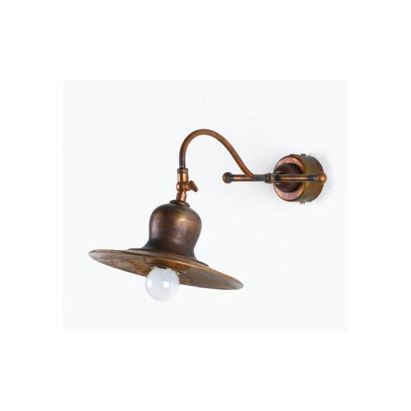 APPLIQUE RUSTICA CON SNODO IN OTTONE INVECCHIATO MADE IN ITALY DELLA IMAS IMAS - Cristalensi Shop Online