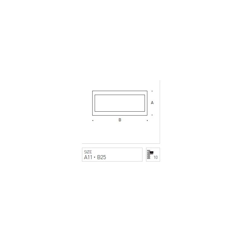 CONNECTION 2 LED 18W 3000K PARETE APPLIQUE/PLAFONIERA IN 2 COLORI LUCE SOPRA SOTTO IP54 Pan International - Cristalensi Shop Onl
