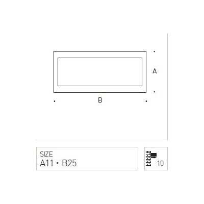 CONNECTION 2 LED 18W 3000K PARETE APPLIQUE/PLAFONIERA IN 2 COLORI LUCE SOPRA SOTTO IP54 Pan International - Cristalensi Shop Onl
