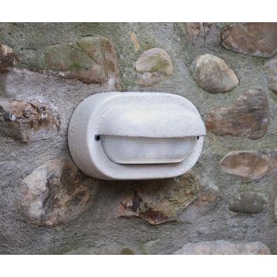 APPLIQUE DA ESTERNI CON PALPEBRA IP44 IN TERRACOTTA MADE IN ITALY DELLA IMAS IMAS - Cristalensi Shop Online