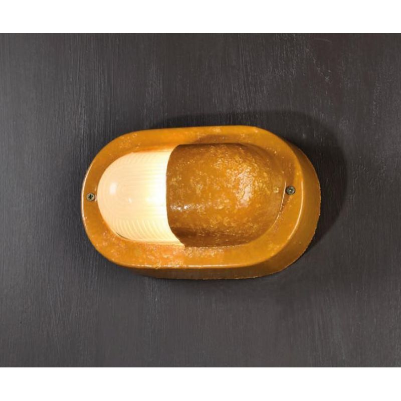 APPLIQUE DA ESTERNI IP44 IN TERRACOTTA DECORATA A MANO MADE IN ITALY DELLA IMAS IMAS - Cristalensi Shop Online