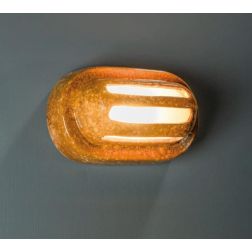 APPLIQUE IN TERRACOTTA DECORATA A MANO DA ESTERNO IP44 MADE IN ITALY DELLA IMAS IMAS - Cristalensi Shop Online