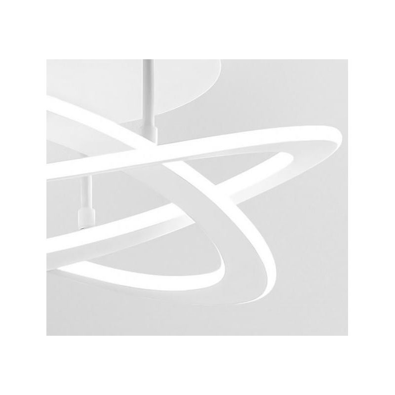 YARA PP PLAFONIERA PICCOLA MODERNA LED 30W LUCE 3000K O 4000K DIMMERABILE BIANCA GEA LUCE GEA LUCE - Cristalensi Shop Online