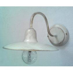 APPLIQUE IN FERRO IN TRE COLORI CON PIATTO DIAMETRO 20 CM CRISTALENSI TUSCANY - Cristalensi Shop Online