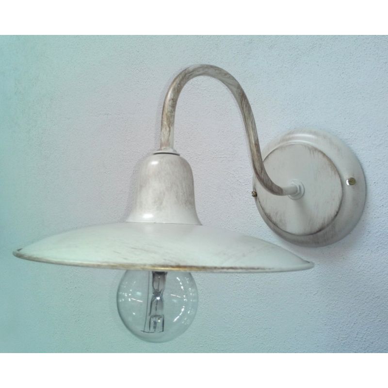 APPLIQUE IN FERRO IN TRE COLORI CON PIATTO DIAMETRO 20 CM CRISTALENSI TUSCANY - Cristalensi Shop Online