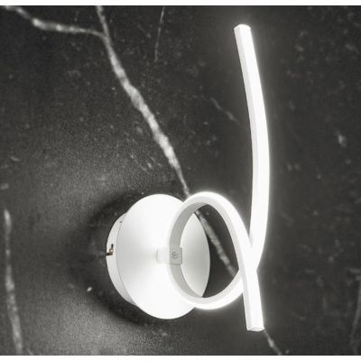 TOSCA P1 APPLIQUE STRAVAGANTE E MODERNA LED 15W LUCE 3000K O 4000K ECONOMICA GEA LUCE GEA LUCE - Cristalensi Shop Online