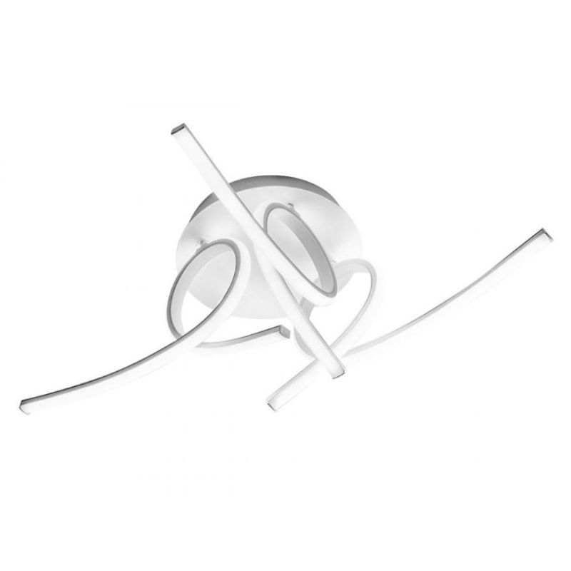 TOSCA P3 PLAFONIERA MODERNA ORIGINALE LED 45W LUCE 3000K O 4000K ECONOMICA GEA LUCE GEA LUCE - Cristalensi Shop Online