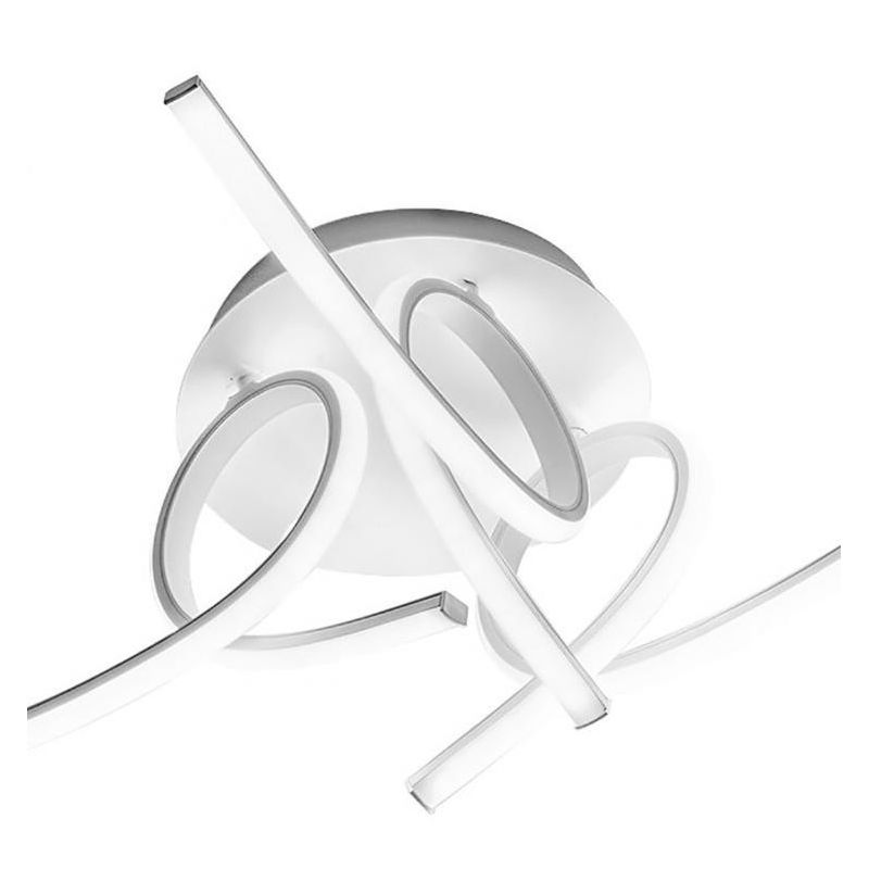 TOSCA P3 PLAFONIERA MODERNA ORIGINALE LED 45W LUCE 3000K O 4000K ECONOMICA GEA LUCE GEA LUCE - Cristalensi Shop Online