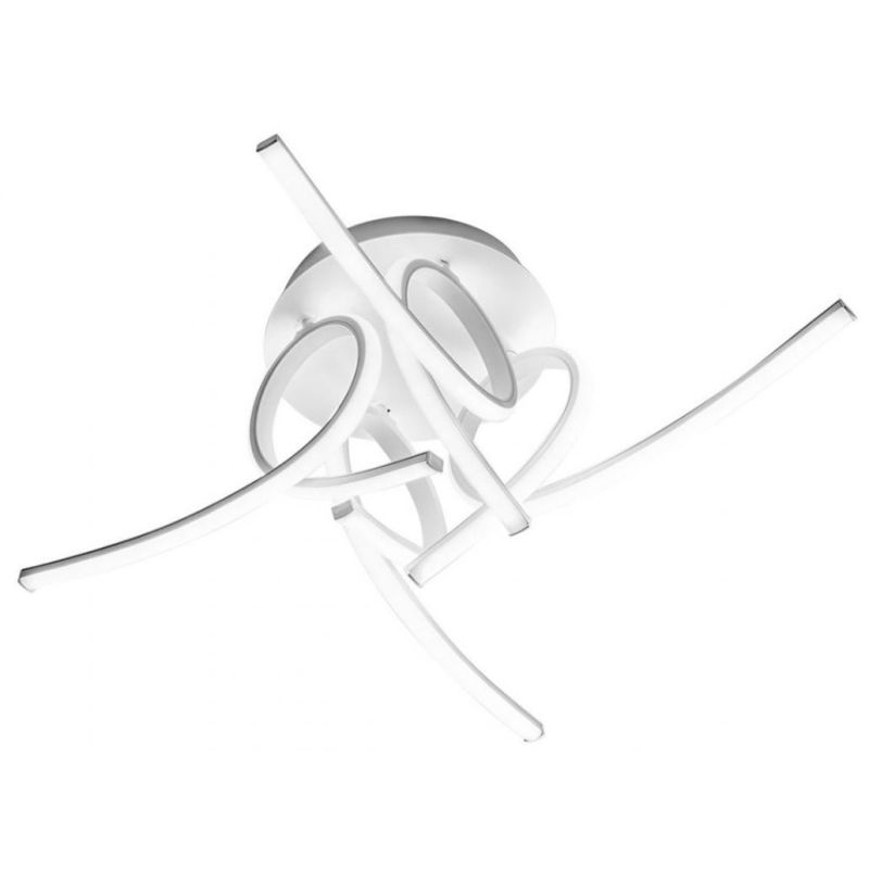 TOSCA P4 PLAFONIERA MODERNA ORIGINALE LED 60W LUCE 3000K O 4000K ECONOMICA GEA LUCE GEA LUCE - Cristalensi Shop Online