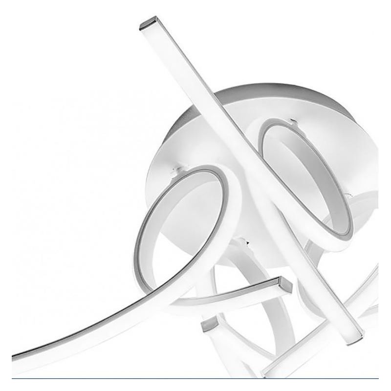 TOSCA P4 PLAFONIERA MODERNA ORIGINALE LED 60W LUCE 3000K O 4000K ECONOMICA GEA LUCE GEA LUCE - Cristalensi Shop Online