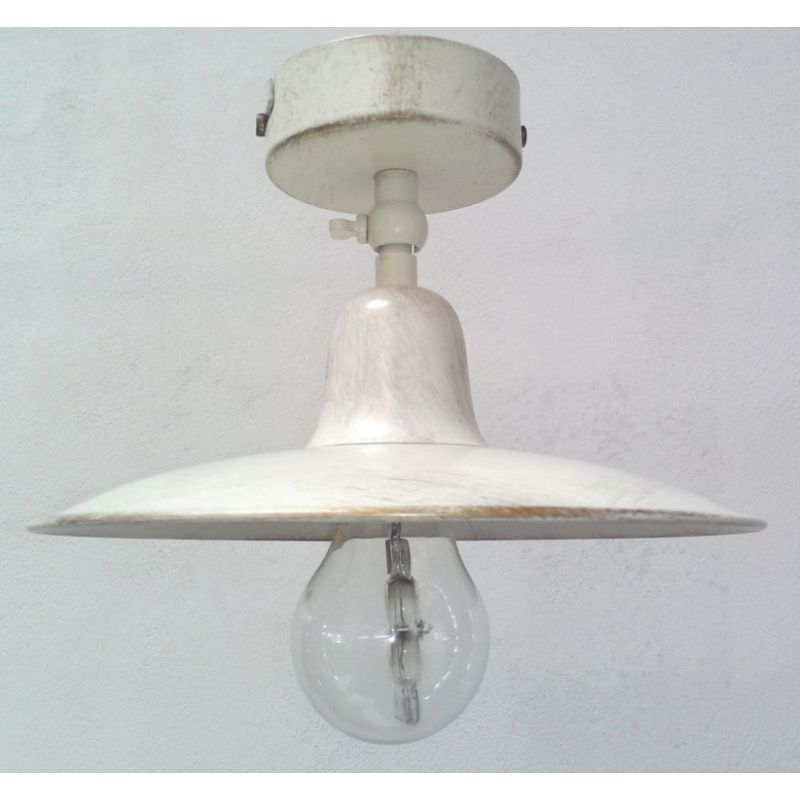 PLAFONIERA DI METALLO VERNICIATO CRISTALENSI TUSCANY - Cristalensi Shop Online
