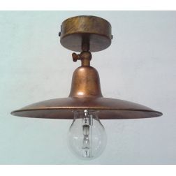 PLAFONIERA DI METALLO VERNICIATO CRISTALENSI TUSCANY - Cristalensi Shop Online