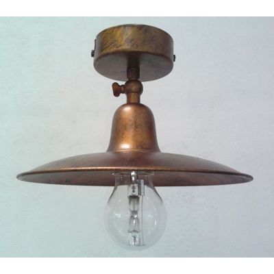 PLAFONIERA DI METALLO VERNICIATO CRISTALENSI TUSCANY - Cristalensi Shop Online