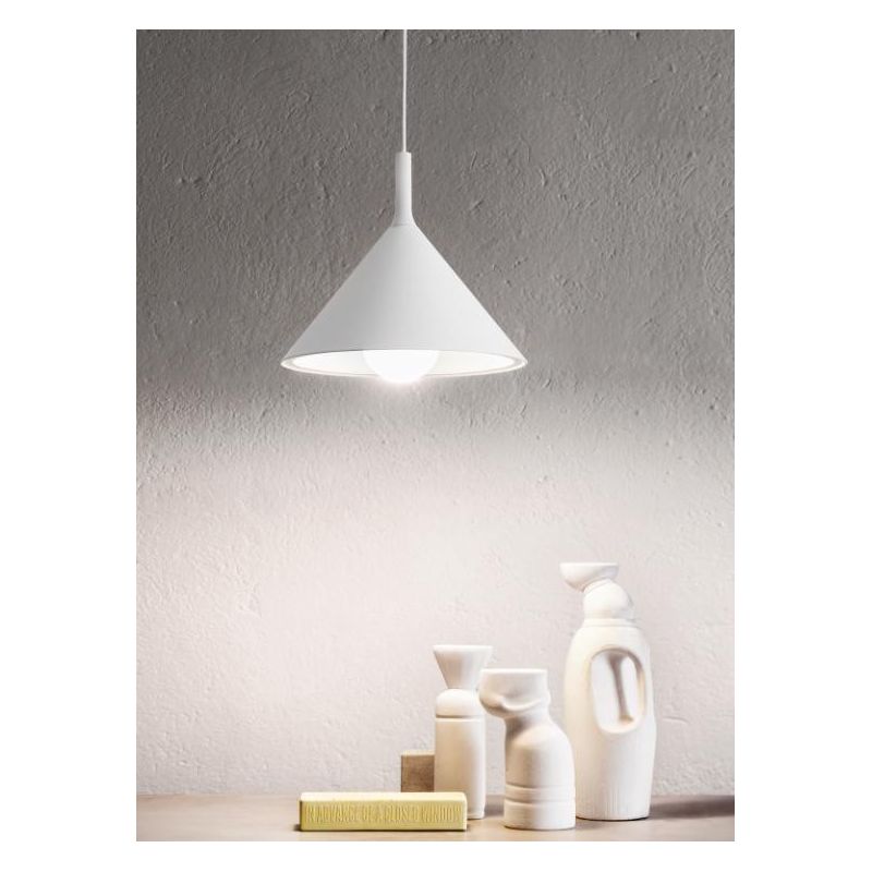 BARBIE SG SOSPENSIONE MODERNA CON CONO D40 IN METALLO 4 COLORI DELLA GEA LUCE GEA LUCE - Cristalensi Shop Online