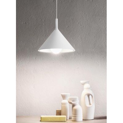 BARBIE SG SOSPENSIONE MODERNA CON CONO D40 IN METALLO 4 COLORI DELLA GEA LUCE GEA LUCE - Cristalensi Shop Online