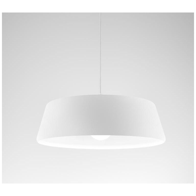 BLANCA SP SOSPENSIONE ROTONDA MODERNA D50 IN METALLO BIANCO NERO OTTONE O NICKEL DELLA GEA LUCE GEA LUCE - Cristalensi Shop Onli