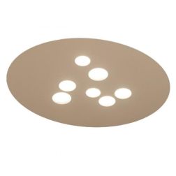 LUNA PG LAMPADA DA SOFFITTO MODERNA 7 LUCI ATTACCO GX53 BIANCA O TORTORA DELLA GEA LUCE GEA LUCE - Cristalensi Shop Online 2