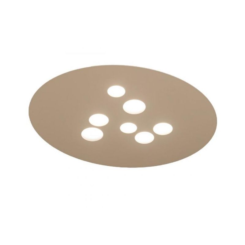 LUNA PG LAMPADA DA SOFFITTO MODERNA 7 LUCI ATTACCO GX53 BIANCA O TORTORA DELLA GEA LUCE GEA LUCE - Cristalensi Shop Online