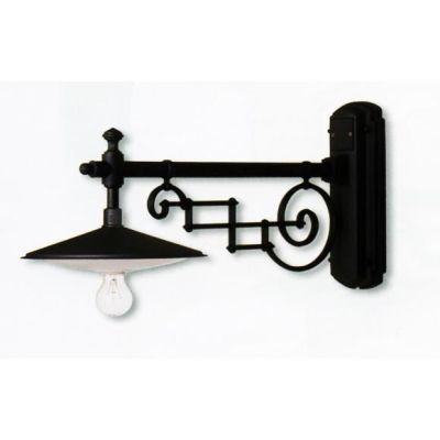 40215 LAMPADA DA PARETE CLASSICA PER ESTERNI IP23 ANTRACITE O NERA MADE IN ITALY Surya - Cristalensi Shop Online
