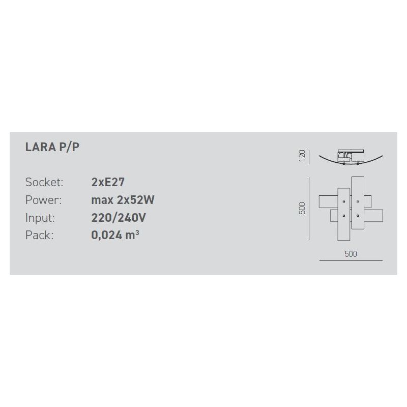 LARA PP PLAFONIERA IN VETRO DI 50X50 CM IN 2 COLORI MODERNA DI GEA LUCE GEA LUCE - Cristalensi Shop Online