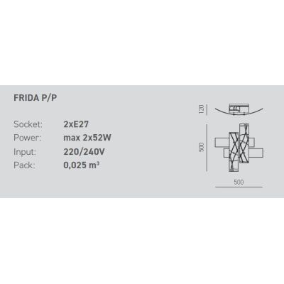 FRIDA LAMPADA DA SOFFITTO PICCOLA GEA LUCE - Cristalensi Shop Online