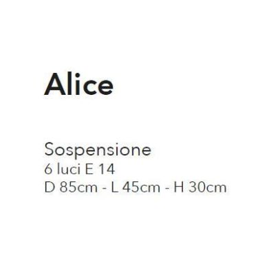 ALICE LAMPADARIO MODERNO 6 LUCI A SFERA CON OTTAGONI IN CRISTALLO FINITURA CROMO CRISTALENSI LUX - Cristalensi Shop Online