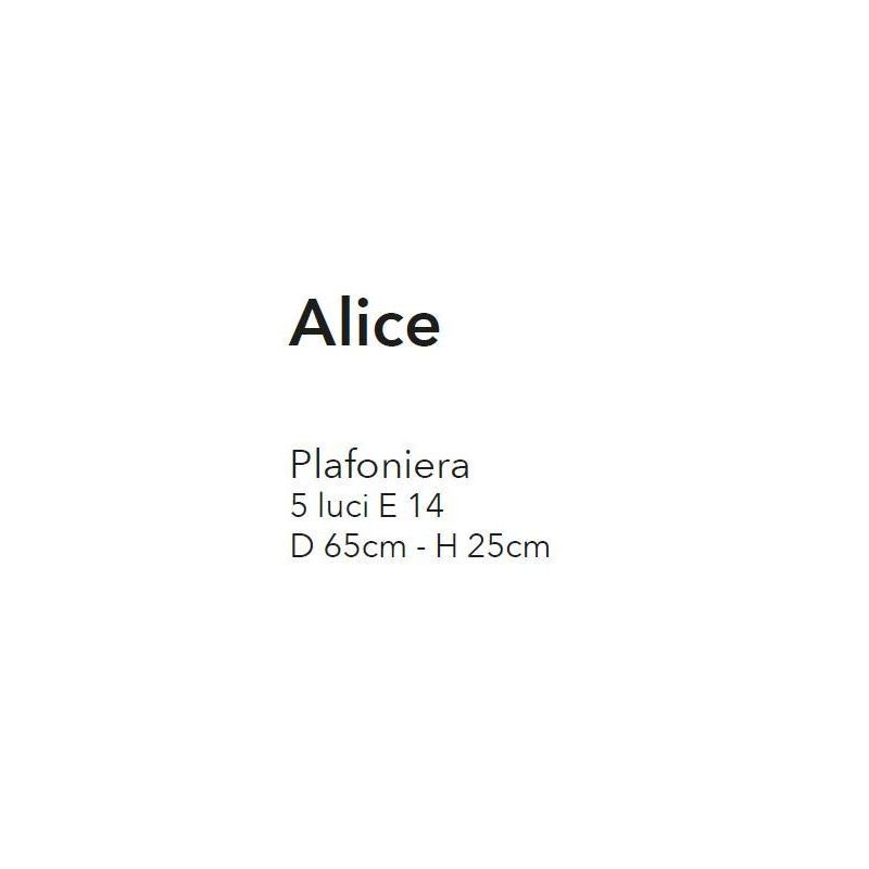 ALICE PLAFONIERA MODERNA 5 LUCI A SFERA CON OTTAGONI IN CRISTALLO FINITURA CROMO CRISTALENSI LUX - Cristalensi Shop Online